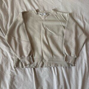 TNA Cream Cowl Neck Sweater